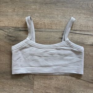 Garage Light Gray Ribbed Tank